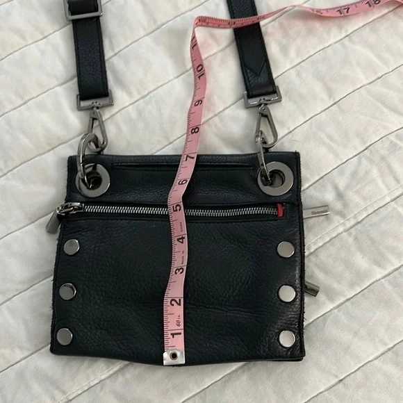 Hammitt Montana Rev Small Black Crossbody Bag with Metal Studs - Picture 5 of 12